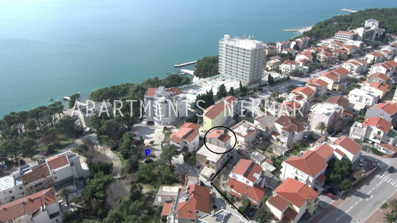 Apartmani Nikmar Makarska Eksteriør billede